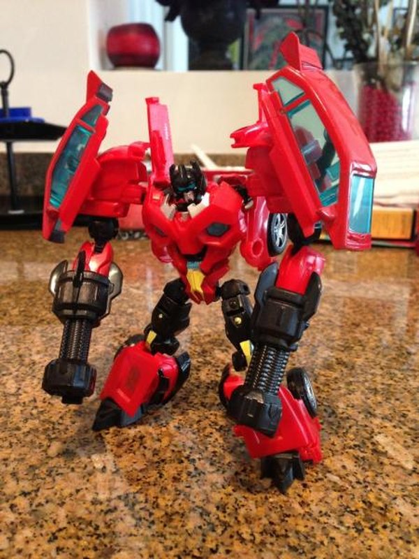 Transformers Prime Frenzy For Looks At Deluxe Test Shot Action Figure Image  (2 of 3)